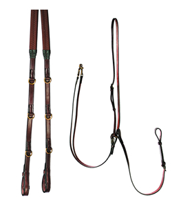 Leather market Harborough Training Aid With Continental Reins-Lunging-Training-Flatwork 